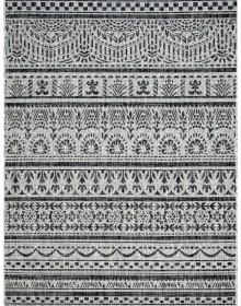 Синтетичний килим ILLUSION OUTDOOR 20 953 , GREY BLACK - высокое качество по лучшей цене в Украине.